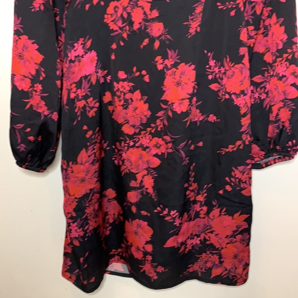 NSR Red and Black Mini Dress Size Small New - Picture 3 of 11